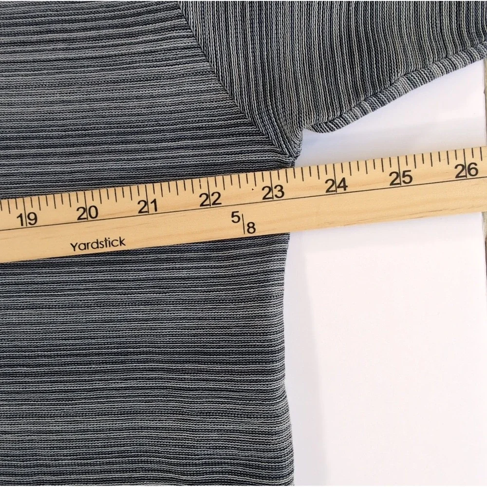 Barneys New York Polo Shirt Mens 2XL Gray Knit Made In Italy Luxury XXL